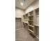 Walk-in closet features custom shelving and carpeted flooring at 2811 S Jeffry St, Gilbert, AZ 85295