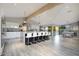 Expansive modern kitchen with island seating, premium appliances, and open layout at 6529 N Mountain View Dr, Paradise Valley, AZ 85253