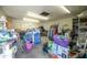 View of the garage with sale items at 1441 E Hubbell St, Phoenix, AZ 85006