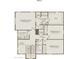 Well-designed second-floor layout features a Primary suite, two bedrooms, and a laundry room at 16456 W Whispering Wind Dr, Surprise, AZ 85387