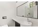 Modern bathroom features a vessel sink, sleek fixtures, and a minimalist design, creating a spa-like atmosphere at 4925 E Red Rock Dr # 43, Phoenix, AZ 85018