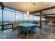 Dining room with stylish chairs and sweeping panoramic views of the city at 4925 E Red Rock Dr # 43, Phoenix, AZ 85018