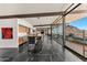 Modern kitchen with island, stainless steel appliances and views at 4925 E Red Rock Dr # 43, Phoenix, AZ 85018