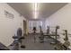 Bright community gym space featuring exercise equipment and rubber flooring for a comfortable workout at 8211 E Garfield St # J219, Scottsdale, AZ 85257