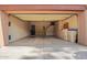 Spacious garage features built-in cabinets and shelving for ample storage space at 13600 N Fountain Hills Blvd # 501, Fountain Hills, AZ 85268