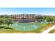 Picturesque community entrance with lush landscaping at 16717 W Questa Dr, Surprise, AZ 85387