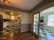 Bright dining area opens up to the kitchen and a dedicated office space at 1813 E Willetta St, Phoenix, AZ 85006