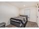 Bedroom featuring carpeted floors and a grey bedframe at 2060 N Center St # 133, Mesa, AZ 85201