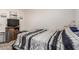 Bedroom featuring carpeted floors and a wood dresser at 2060 N Center St # 133, Mesa, AZ 85201