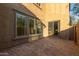 Private paver patio with access to the home, perfect for outdoor relaxing and entertaining at 2062 W Roy Rogers Rd, Phoenix, AZ 85085