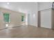 Bright living room with high ceilings, natural light, and neutral color palette at 3718 E Sells Dr, Phoenix, AZ 85018