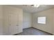 View of the bedroom with a window and a closet at 404 E Centre Ave, Buckeye, AZ 85326