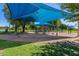 Well-maintained community playground featuring shaded play structures, swings, and ample space for children to play at 7324 S Bonarden Ln, Tempe, AZ 85283
