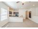 Bright living room flows into kitchen with granite counters at 854 S San Marcos Bldg 6 -- # A, Apache Junction, AZ 85120