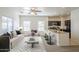An open-plan living room with modern furnishings offering comfortable and stylish living space at 854 S San Marcos Bldg 6 -- # A, Apache Junction, AZ 85120