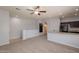 Living room area with lots of natural light and carpeted floors at 854 S San Marcos Dr Bldg 6 Dr # D, Apache Junction, AZ 85120