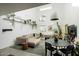 Open living room with high ceilings, modern décor, and ample natural light at 1111 W University Dr # 1017, Tempe, AZ 85281