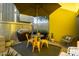 Outdoor patio with seating, a grill, and an umbrella for shade at 1111 W University Dr # 1017, Tempe, AZ 85281