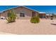 Low-maintenance desert landscaping enhances the curb appeal of this lovely home at 1362 E Cherry Hills Dr, Chandler, AZ 85249
