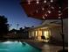 Enjoyable backyard with a large pool, outdoor seating, and ample patio space at 16426 N 49Th St, Scottsdale, AZ 85254