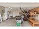 Spacious garage featuring ample storage, workspace, and potential for various projects or hobbies at 3433 E Betty Elyse Ln, Phoenix, AZ 85032