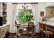 Cozy breakfast nook with a view, featuring a chandelier and ample natural light at 4316 N 40Th St, Phoenix, AZ 85018