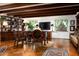 Spacious office with wood paneling, built-in bookshelves, and two windows at 4316 N 40Th St, Phoenix, AZ 85018