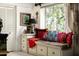 Cozy sitting area with window seat and colorful cushions at 4316 N 40Th St, Phoenix, AZ 85018
