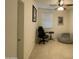This bedroom has tile flooring and a window for great natural lighting at 500 W Nikita Dr, San Tan Valley, AZ 85140