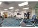 Well-equipped gym featuring modern exercise machines and ample workout space at 10330 W Thunderbird Blvd # C207, Sun City, AZ 85351
