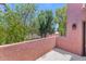 Balcony with a serene view of lush trees and clear blue skies providing a tranquil outdoor space at 1075 E Chandler Blvd # 210, Chandler, AZ 85225