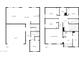 Detailed floor plan showcasing the layout of both floors, including the living areas, bedrooms, and garage at 21262 E Cherrywood Dr, Queen Creek, AZ 85142
