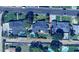 Aerial view of the property with pool and surrounding landscaping at 5613 E Calle Del Paisano --, Phoenix, AZ 85018