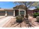Charming single-story home featuring a well-maintained front yard and a covered entrance at 6610 E University Dr # 163, Mesa, AZ 85205