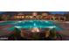 Expansive community pool with fountains and poolside amenities, providing a luxurious and relaxing recreational space at 9037 E Indigo St, Mesa, AZ 85207