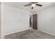 Bedroom with ceiling fan and carpeted floors at 11020 N 154Th Ln, Surprise, AZ 85379