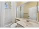 Bathroom with shower-tub combination, toilet and vanity at 21017 W Edith Way, Buckeye, AZ 85396