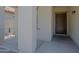 Front porch with neutral colors and plenty of space for welcoming guests at 2333 W Alta Vista Rd, Phoenix, AZ 85041