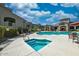 Community pool area featuring a hot tub for relaxation and recreation for residents at 29606 N Tatum N Blvd # 265, Cave Creek, AZ 85331