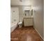 Bathroom featuring a tub, toilet and granite vanity at 324 E Riviera Dr, Tempe, AZ 85282