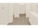 Contemporary bathroom showcasing a glass-enclosed shower and modern vanity at 3498 N Camden Dr, Florence, AZ 85132