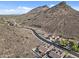 Scenic aerial shot of homes in a desert community, capturing the natural beauty and neighborhood layout at 6106 W Spur Dr, Phoenix, AZ 85083