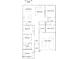 Detailed floor plan illustrating the layout of a 4-bedroom house with a 2-car garage at 9532 W Pinchot Ave, Phoenix, AZ 85037