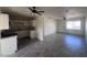 Open floor plan showcasing the updated kitchen and living area at 3143 W Glendale Ave, Phoenix, AZ 85051