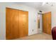 Spacious bedroom featuring large closet providing ample storage space for all seasons at 509 N 56 St, Mesa, AZ 85205