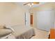 Bedroom with neutral carpet, and a large closet at 17056 W Bristol Ln, Surprise, AZ 85374