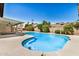 Sparkling pool with a Baja step and covered patio enhances this backyard oasis at 2406 S Mulberry --, Mesa, AZ 85202