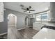Kitchen opens to a dining area with lots of natural light at 2601 N 51St St, Phoenix, AZ 85008