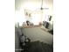 View from the stairs of a living room with plenty of natural light and furniture at 4729 W Eva St, Glendale, AZ 85302