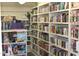 Cozy library filled with shelves of books, reading material, and a selection of magazines at 5735 E Mcdowell Rd # 436, Mesa, AZ 85215